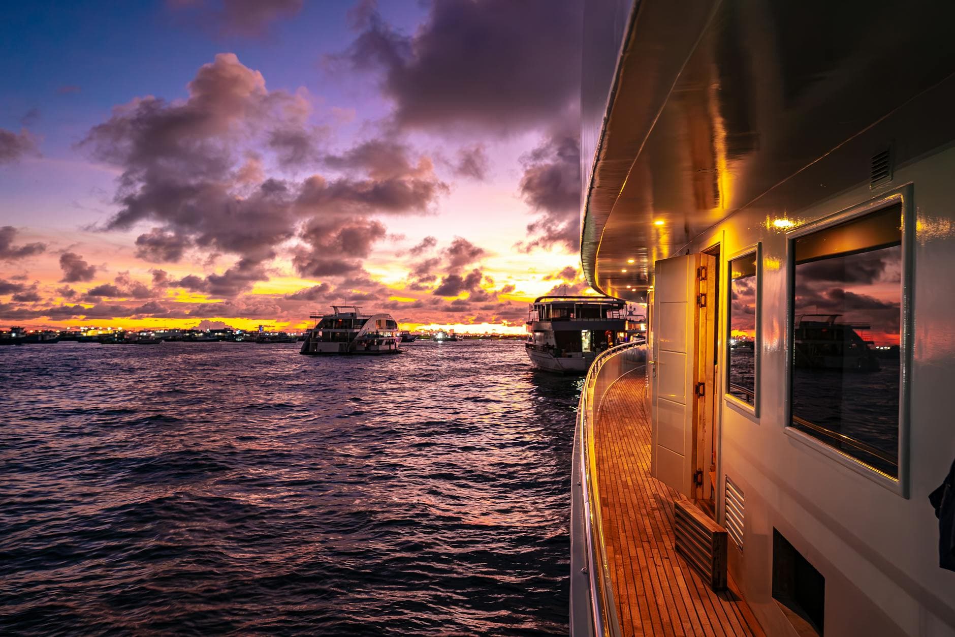 Yacht in New York